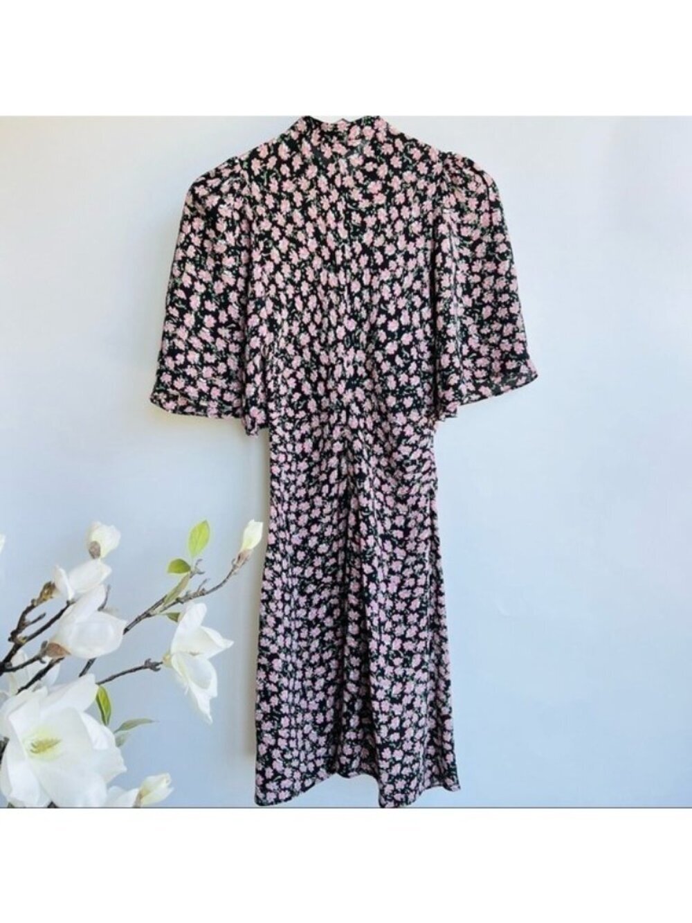 ByTimo Floral mini shirt dress - Picture 3 of 11